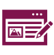 Icon of an infographic